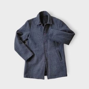 Wool Blend Car Coat - American Apparel
